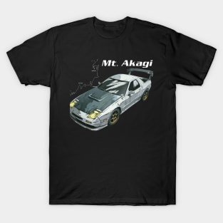 Initial D FC RX7 Drifting - Ryosuke Takahashi RedSuns mt. akagi T-Shirt